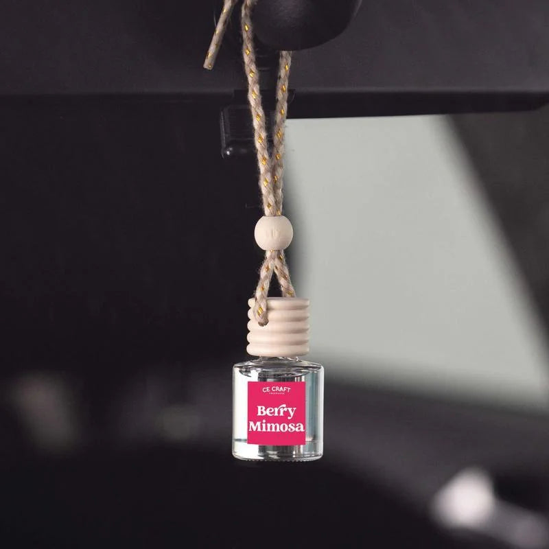 Hanging Glass Car Perfume Bottle