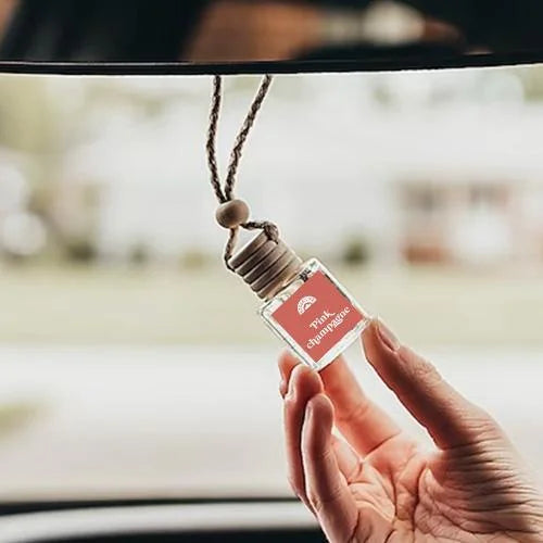 Hanging Glass Car Perfume Bottle