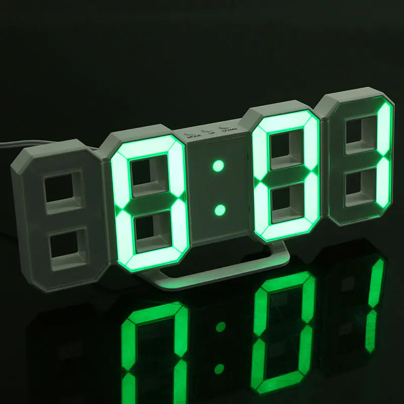 Digital LED desktop clock